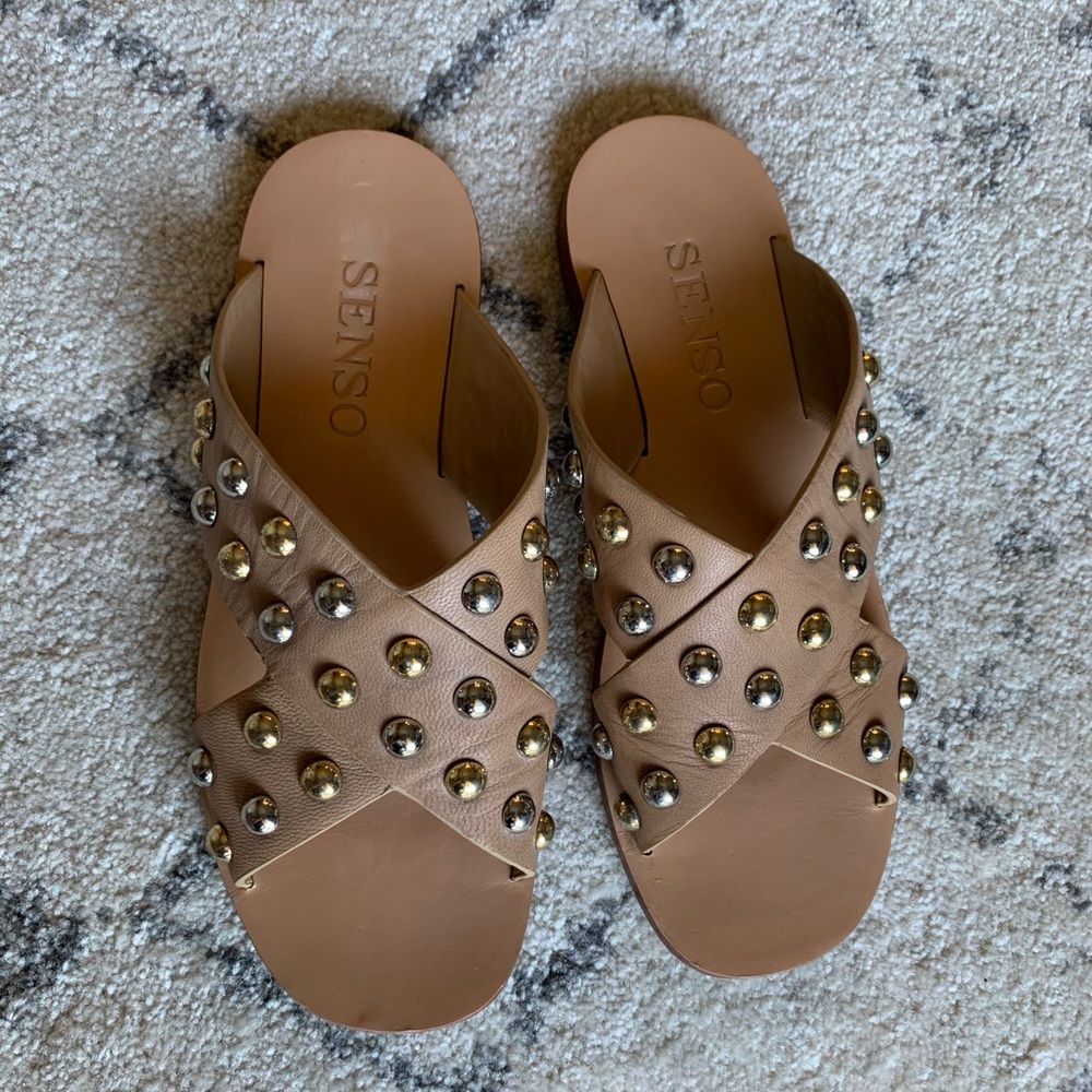 Senso Leather Flats